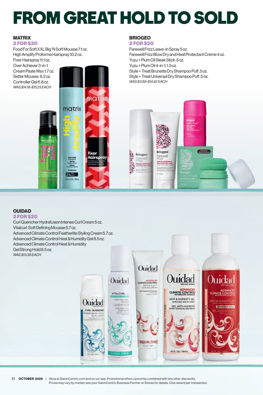 SalonCentric weekly ad page 10