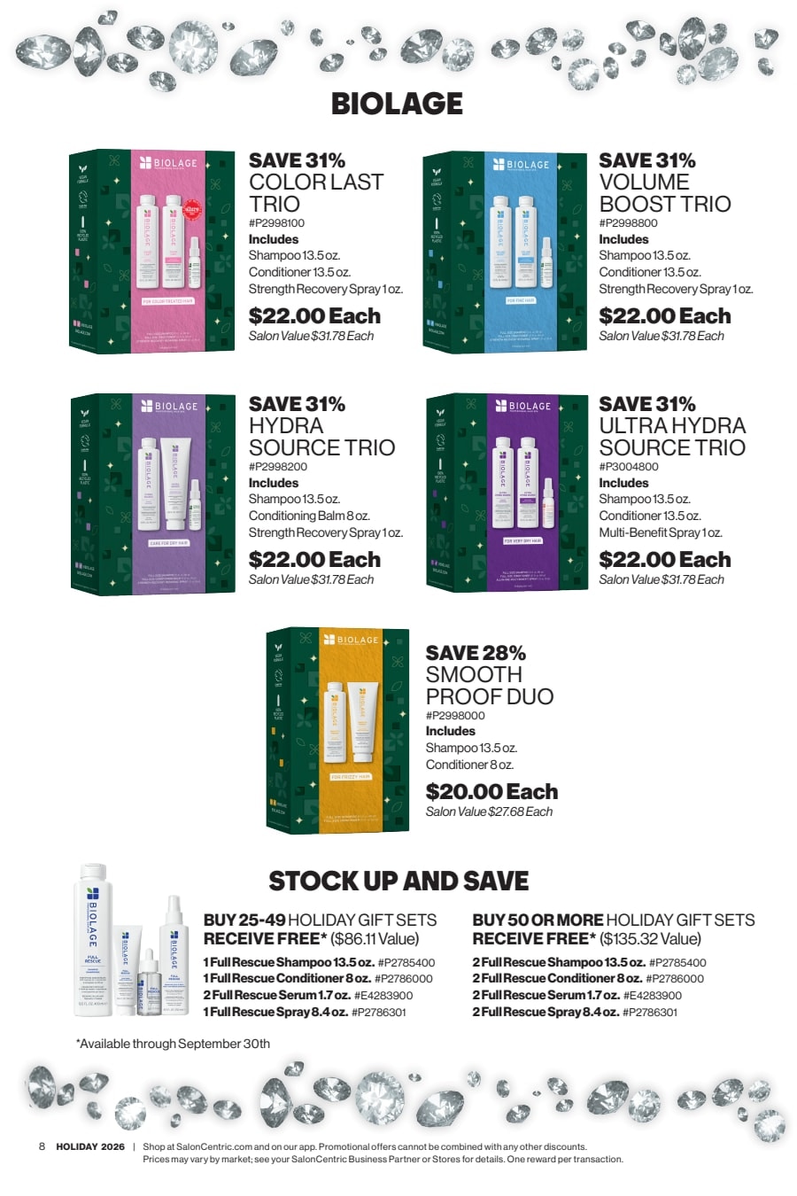 SalonCentric weekly ad page 8