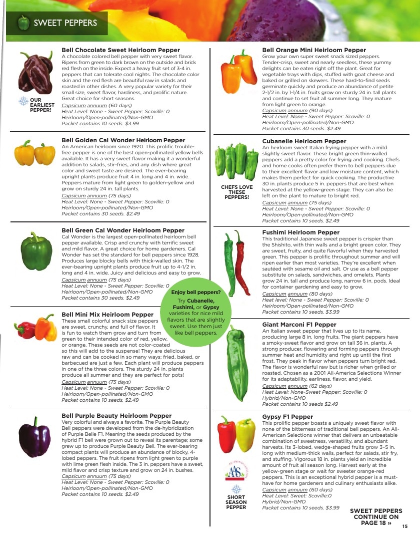Sandia Seed Company weekly ad page 17