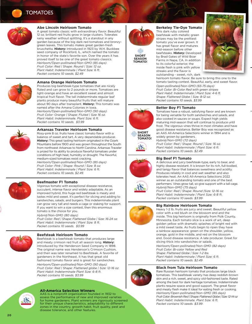 Sandia Seed Company weekly ad page 22
