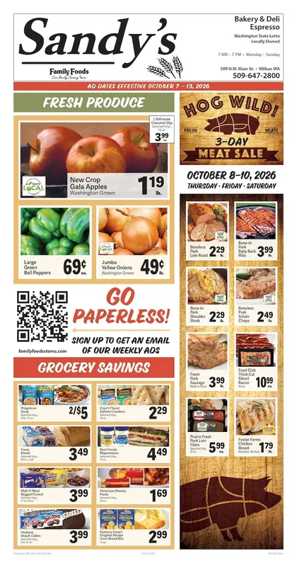 Sandy's Family Foods Weekly Ad