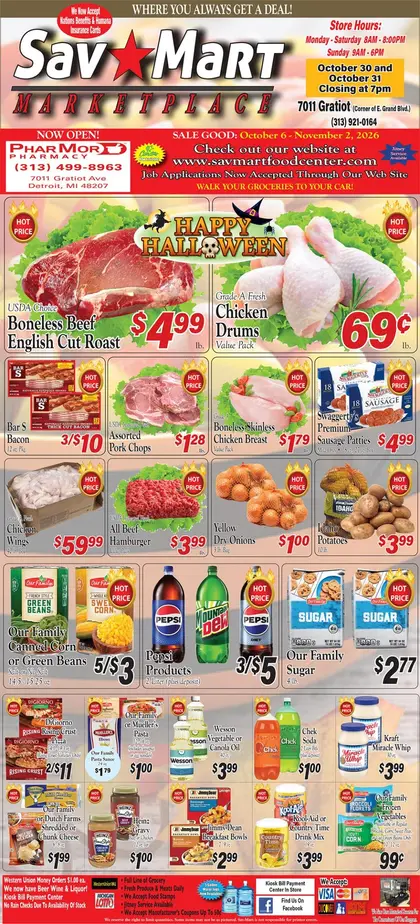 Sav-Mart Food Center Weekly Ad