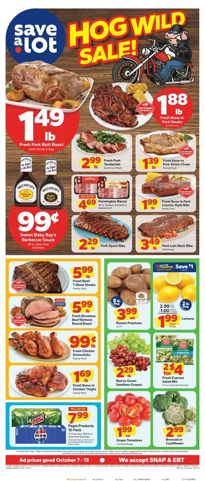 Save a Lot Food Stores Weekly Ad