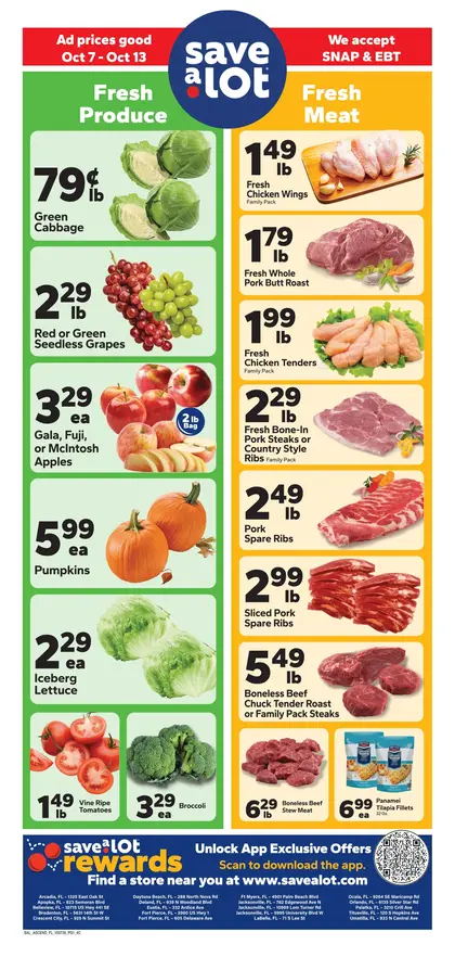 Save a Lot Food Stores Weekly Ad