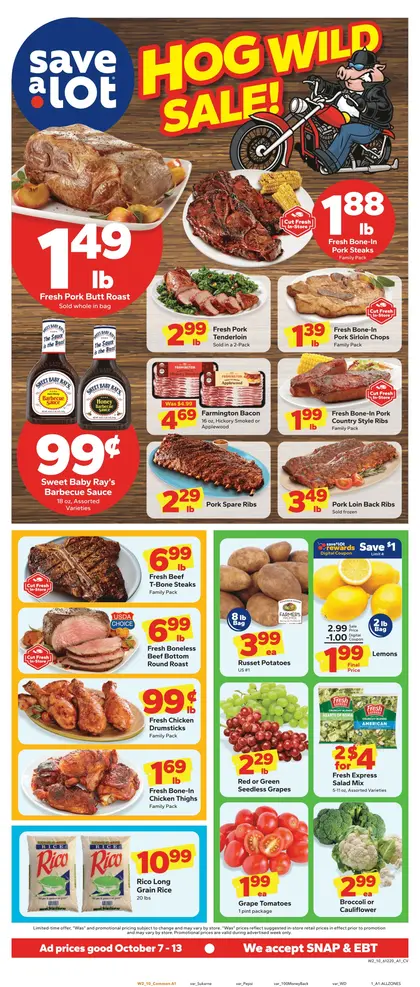 Save a Lot Food Stores Weekly Ad