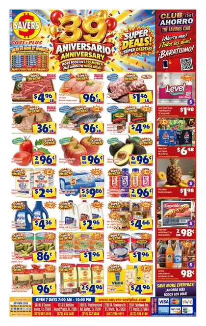 Savers Cost Plus Weekly Ad