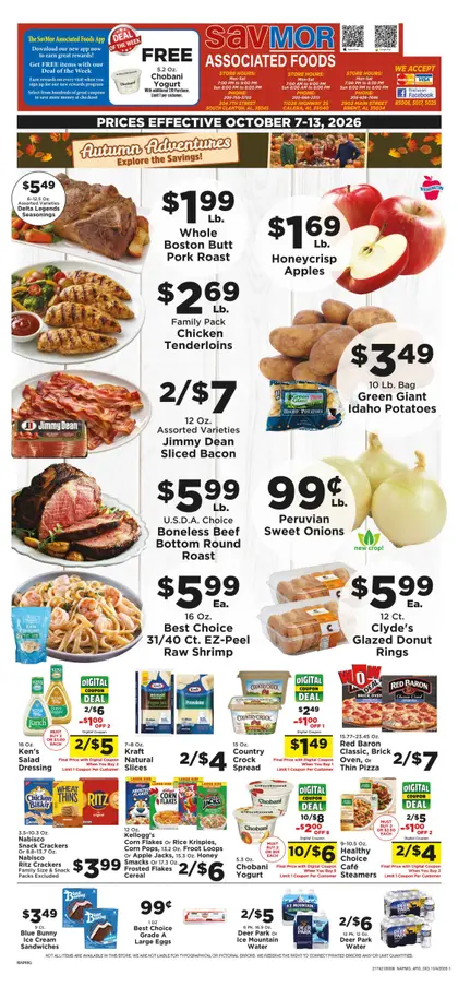 SavMor Associated Foods Weekly Ad