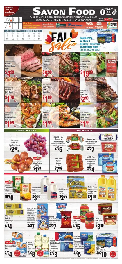 Savon Foods Weekly Ad