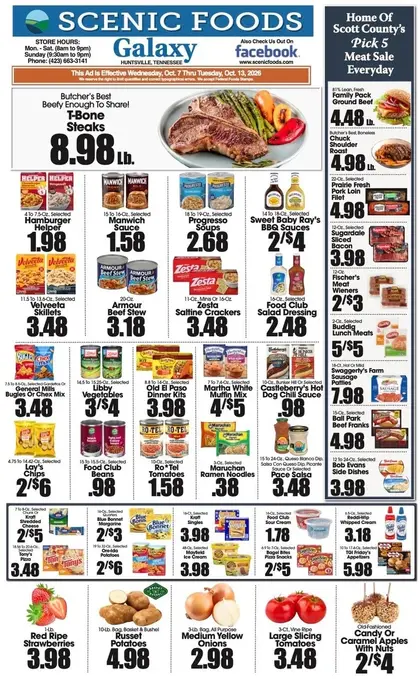 Scenic Foods Weekly Ad
