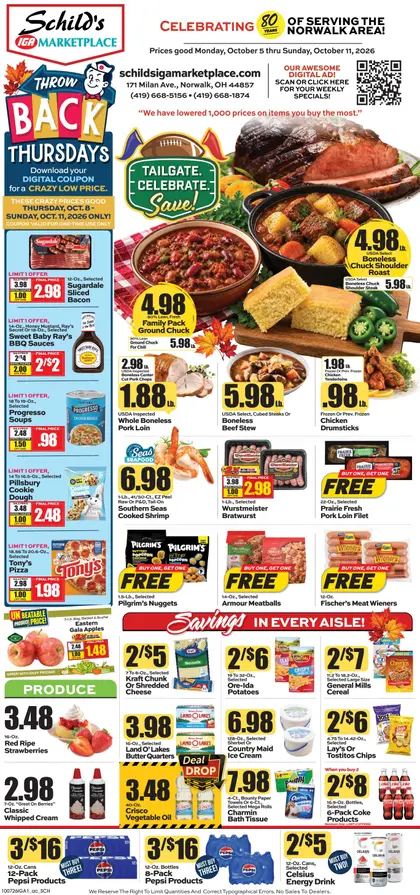 Schild's IGA Marketplace Weekly Ad