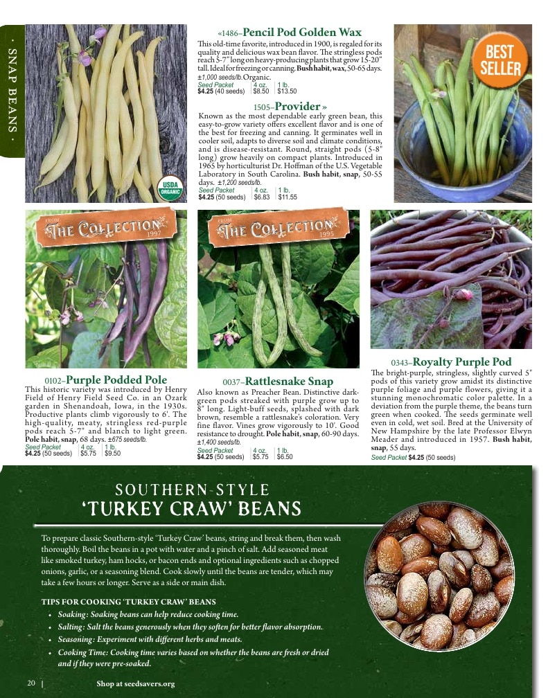 Seed Savers Exchange weekly ad page 20