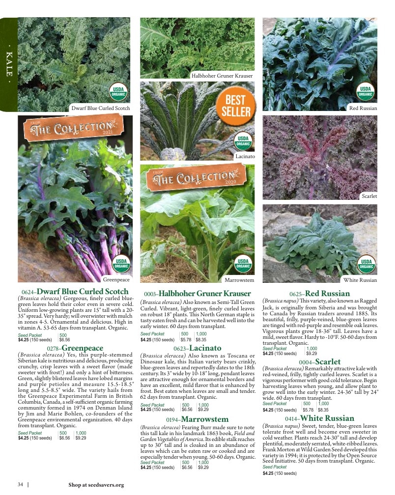 Seed Savers Exchange weekly ad page 34