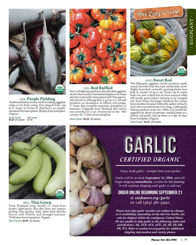Seed Savers Exchange weekly ad page 47