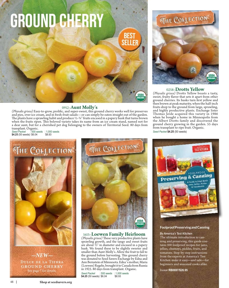 Seed Savers Exchange weekly ad page 48