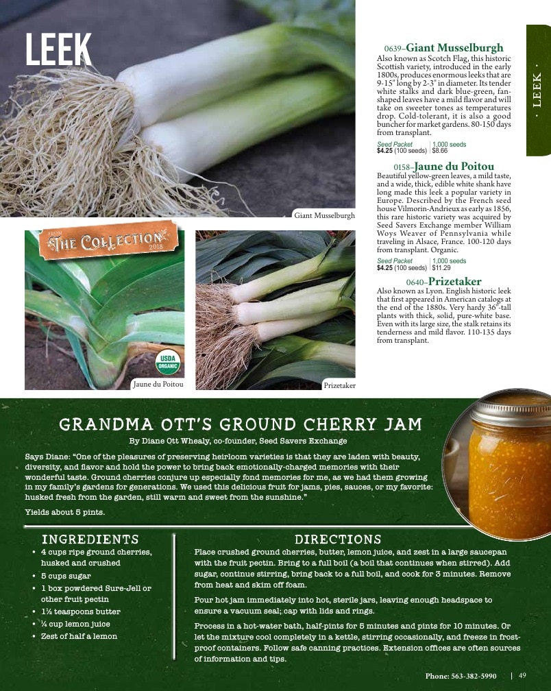 Seed Savers Exchange weekly ad page 49