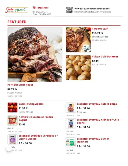 Service Food Market Weekly Ad