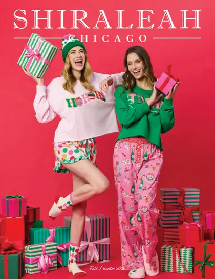 Shiraleah Fall and Winter Apparel Catalog Weekly Ad