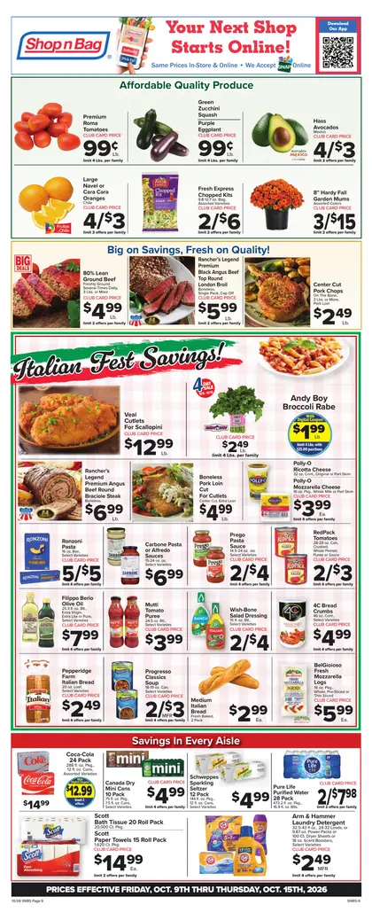 Shop n Bag Weekly Ad
