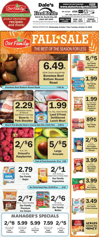 Dale's Food Pride Weekly Ad