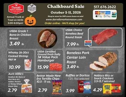 Darrell's Market and Hardware Weekly Ad