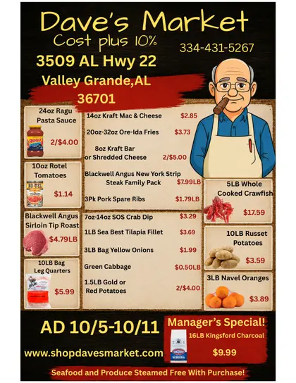 Dave's Market Valley Grande Weekly Ad