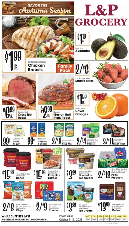 L&P Grocery Weekly Ad