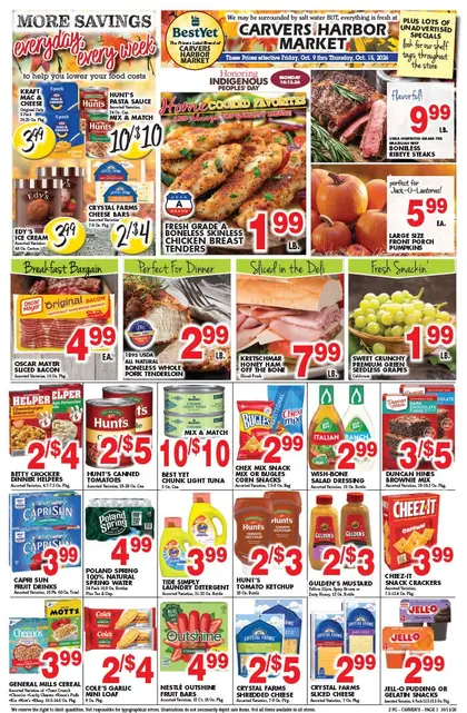 Carver's Harbor Market Weekly Ad
