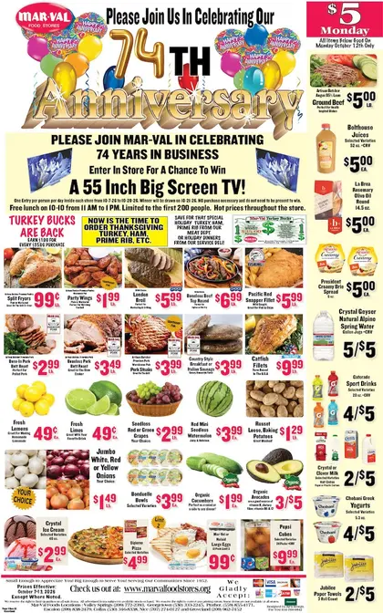Mar-Val Food Stores Weekly Ad