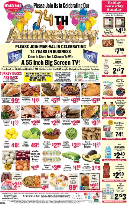 Mar-Val Food Stores Weekly Ad