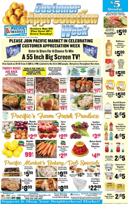 Pacific Market Weekly Ad
