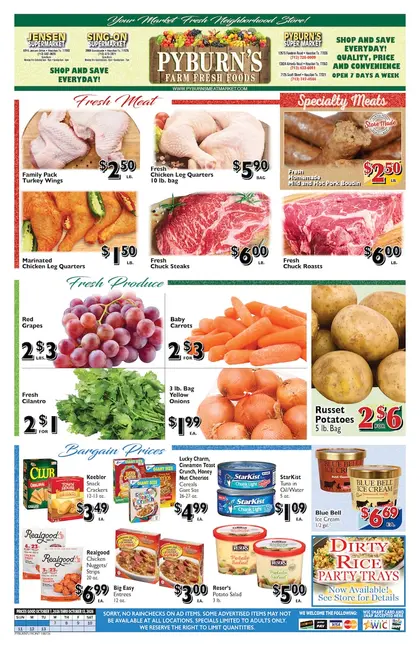 Pyburn's Farm Fresh Foods Weekly Ad