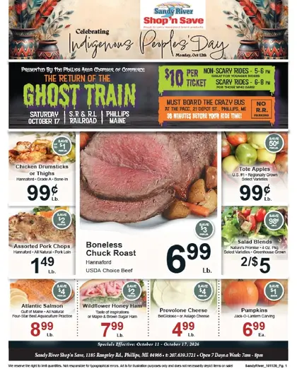 Sandy River Shop 'n Save Weekly Ad