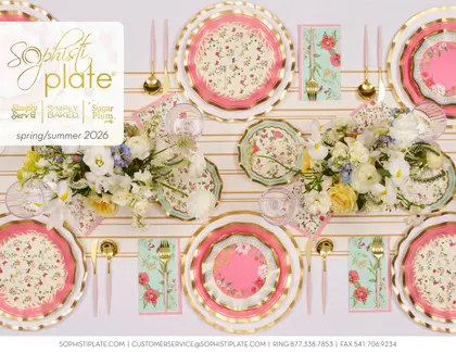Sophistiplate Spring & Summer 2026 Catalog Weekly Ad