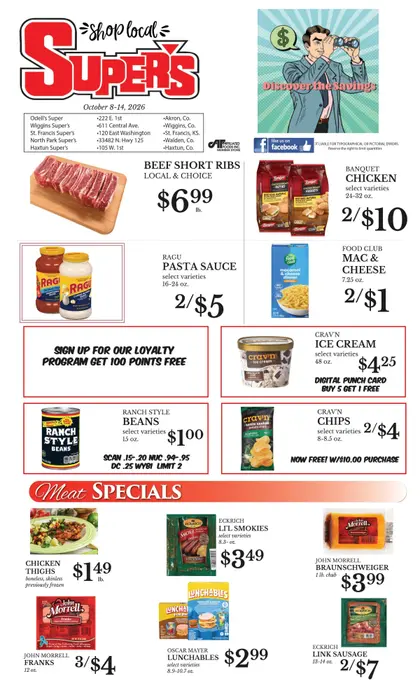 St. Francis Super's akronsuper@gmail.com. Weekly Ad