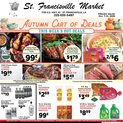 St. Francisville Market Weekly Ad