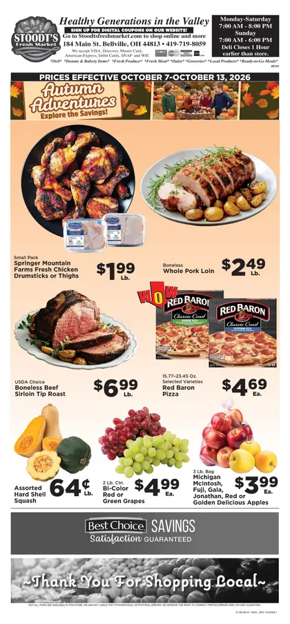 Stoodt's Fresh Market Weekly Ad
