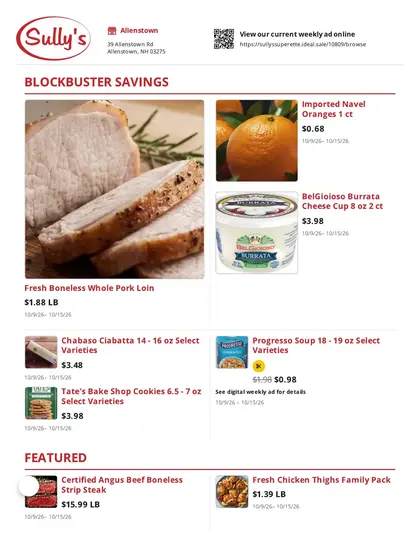 Sully's Superette Weekly Ad
