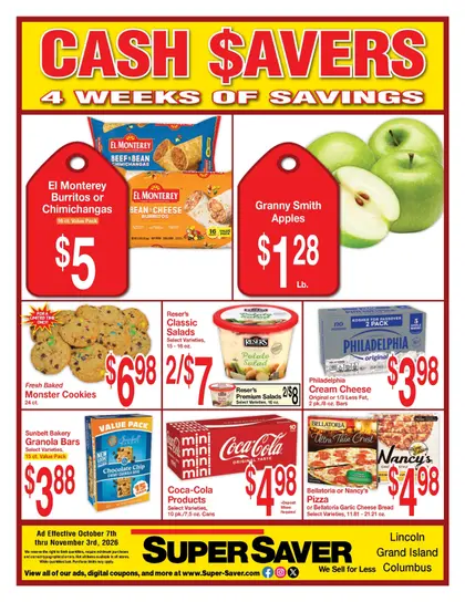 Super Saver Foods Cash Saver Weekly Ad