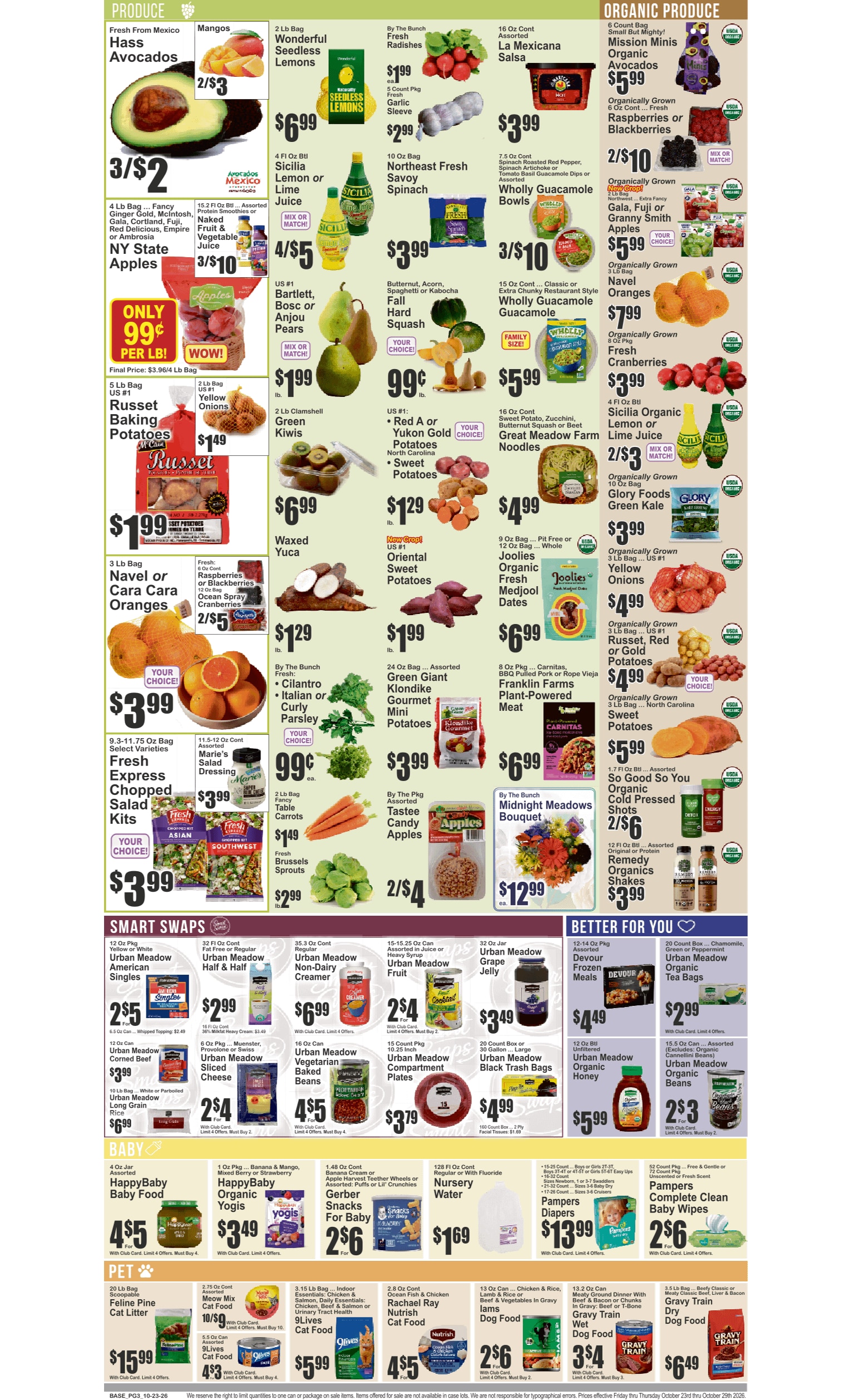 SuperFresh Supermarkets weekly ad page 4