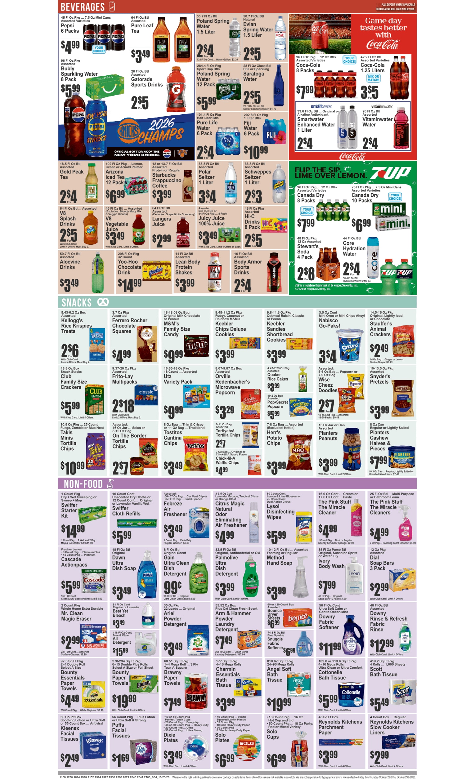 SuperFresh Supermarkets weekly ad page 5