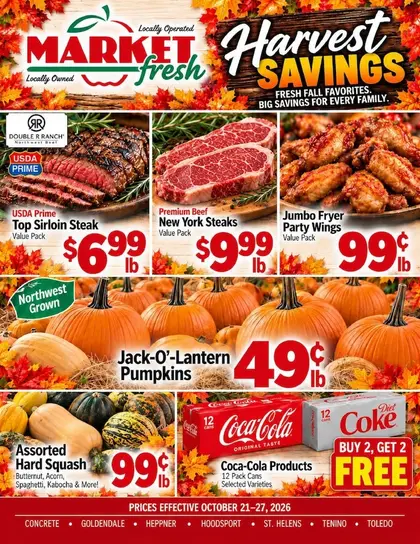 Tenino Market Fresh Weekly Ad