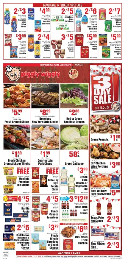 The Pig Piggly Wiggly Weekly Ad