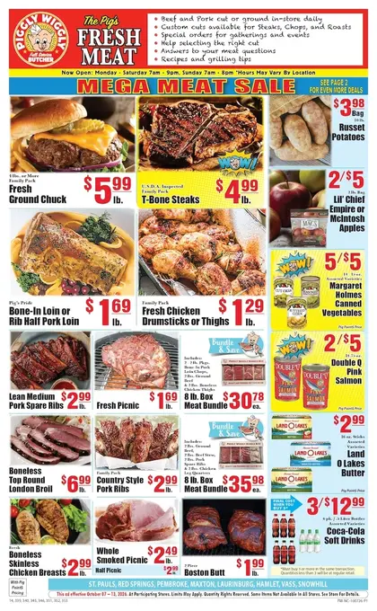 The Pig Piggly Wiggly Weekly Ad