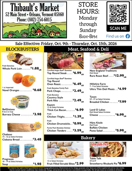 Thibault's Market Weekly Ad