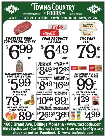 Town & Country Foods Weekly Ad