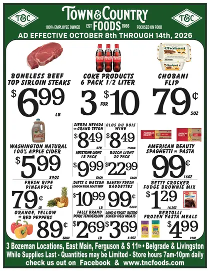 Town & Country Foods Weekly Ad