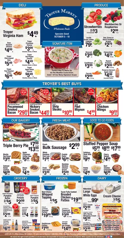 Troyer Country Market Weekly Ad