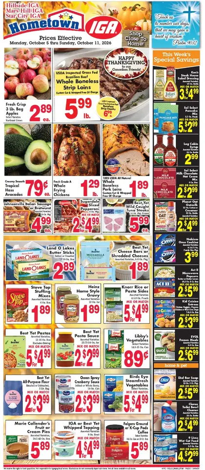 Tweedie IGA Weekly Ad