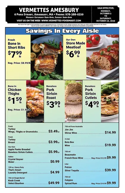 Vermette's Market Weekly Ad