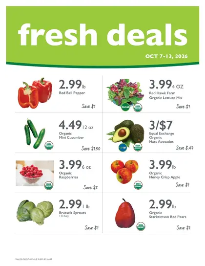 Weaver Street Market Weekly Specials